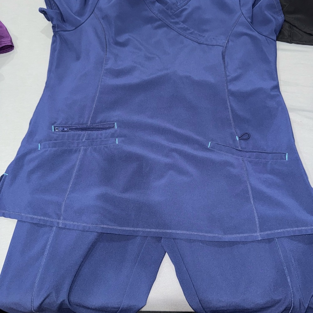 Women's Blue Scrubstar Set